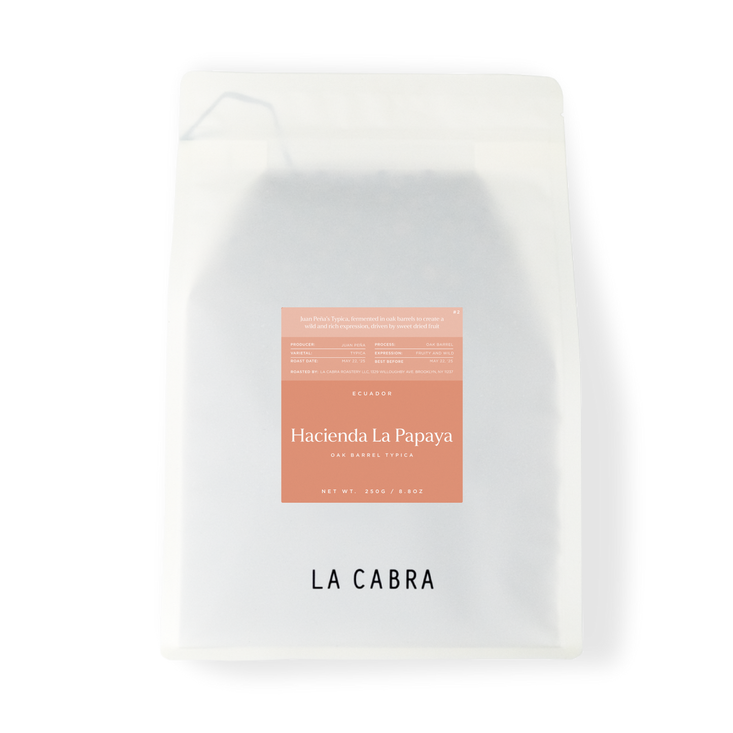 Hacienda La Papaya Oak Barrel