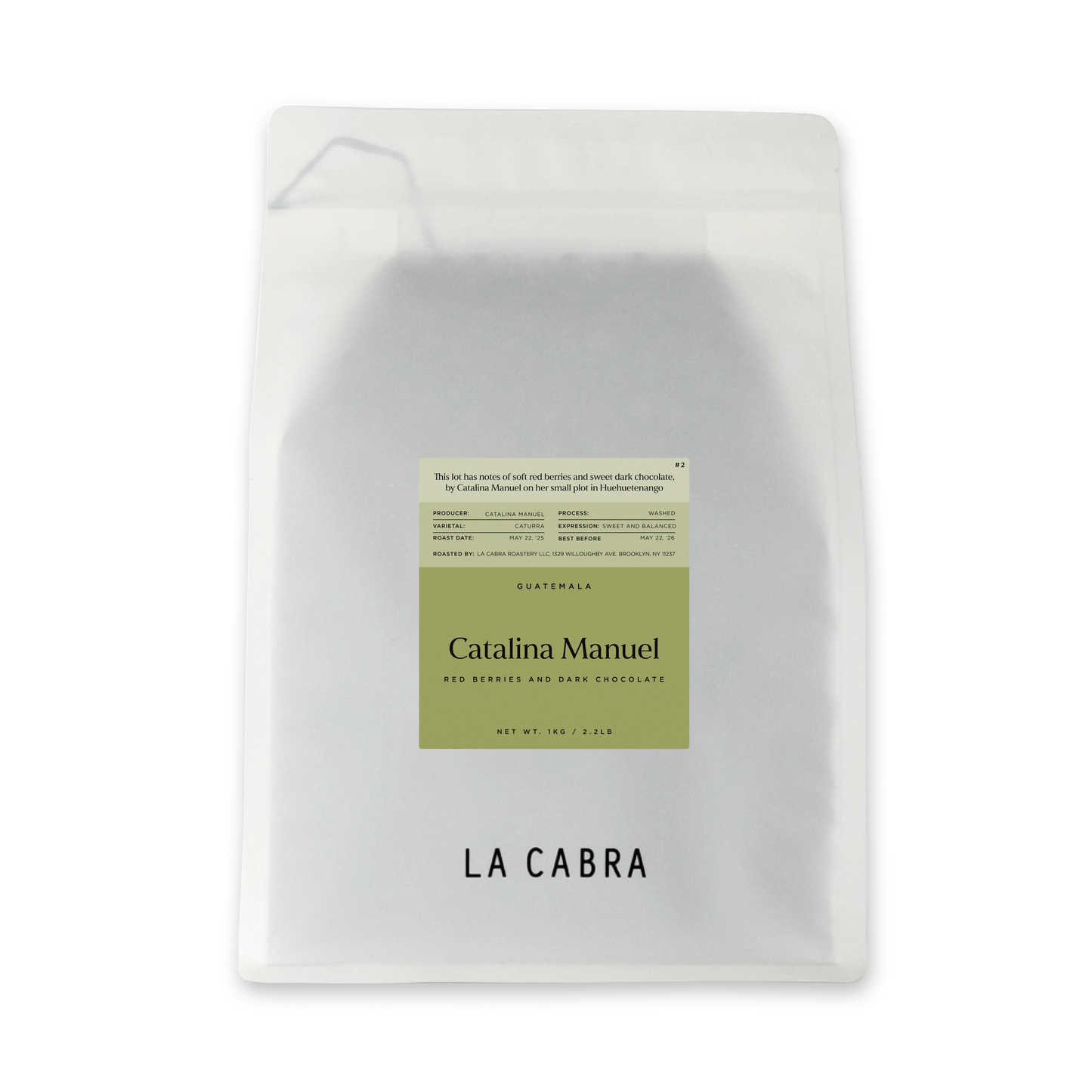 Catalina Manuel La Cabra Coffee Bag 1kg
