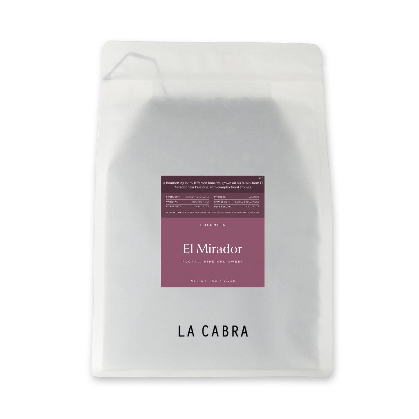 El Mirador La Cabra Coffee Bag 1kg