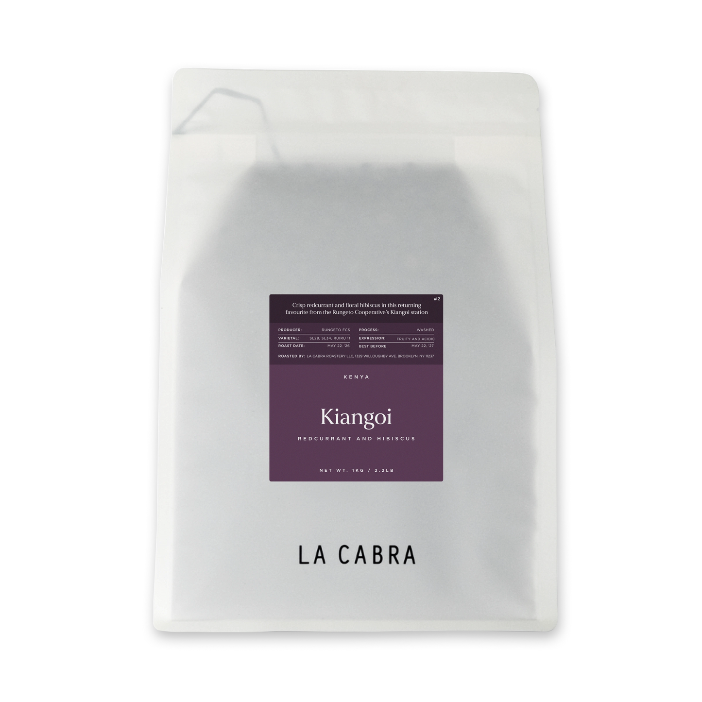 Kiangoi La Cabra Seasonal Coffee Bag 1kg