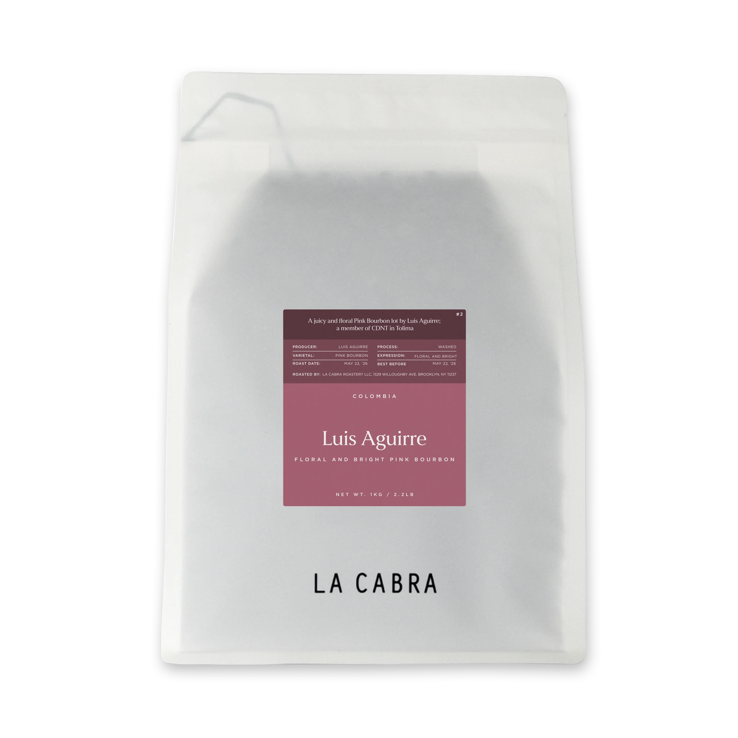 Luis Aguirre La Cabra Highlight coffee bag 1kg