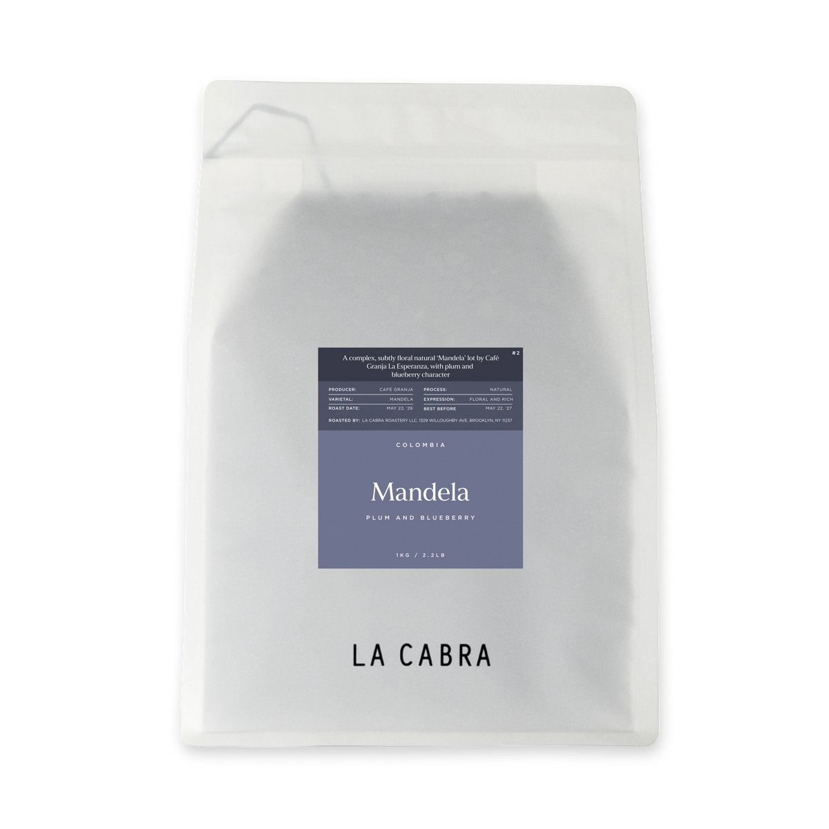 Mandela La Cabra Highlight Coffee Bag 1kg