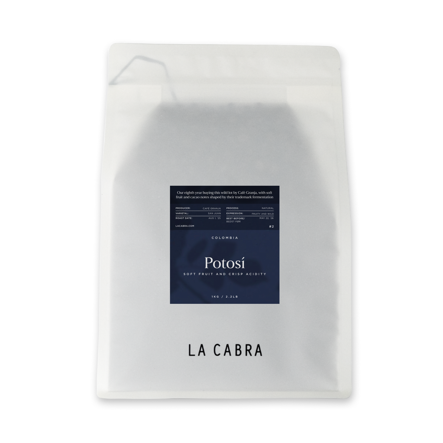 Potosí Natural La Cabra Coffee Bag 1kg