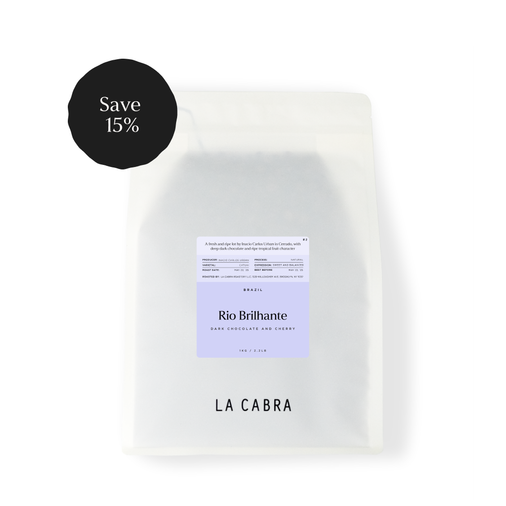 Rio Brilhante High Volume Coffee Bag with 15% discount