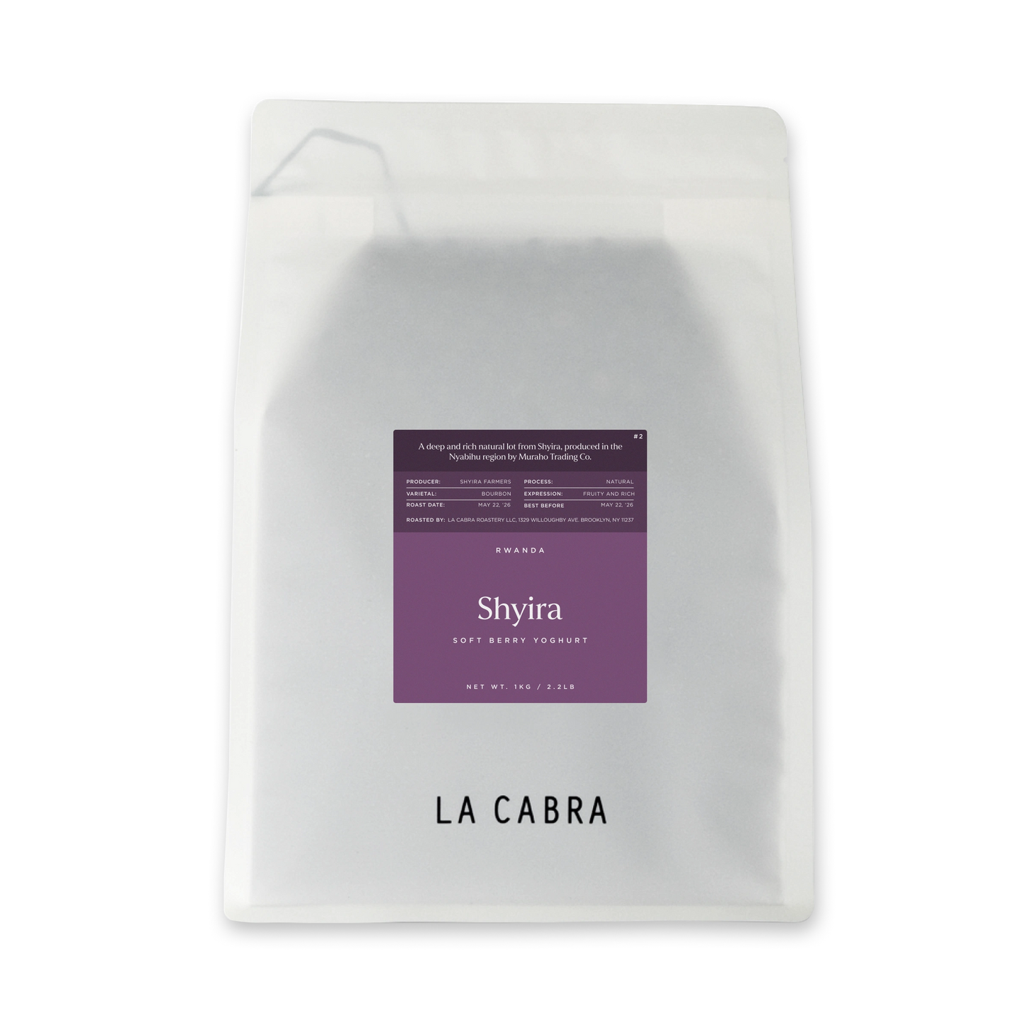 Shyira Natural La Cabra Coffee Bag 1kg