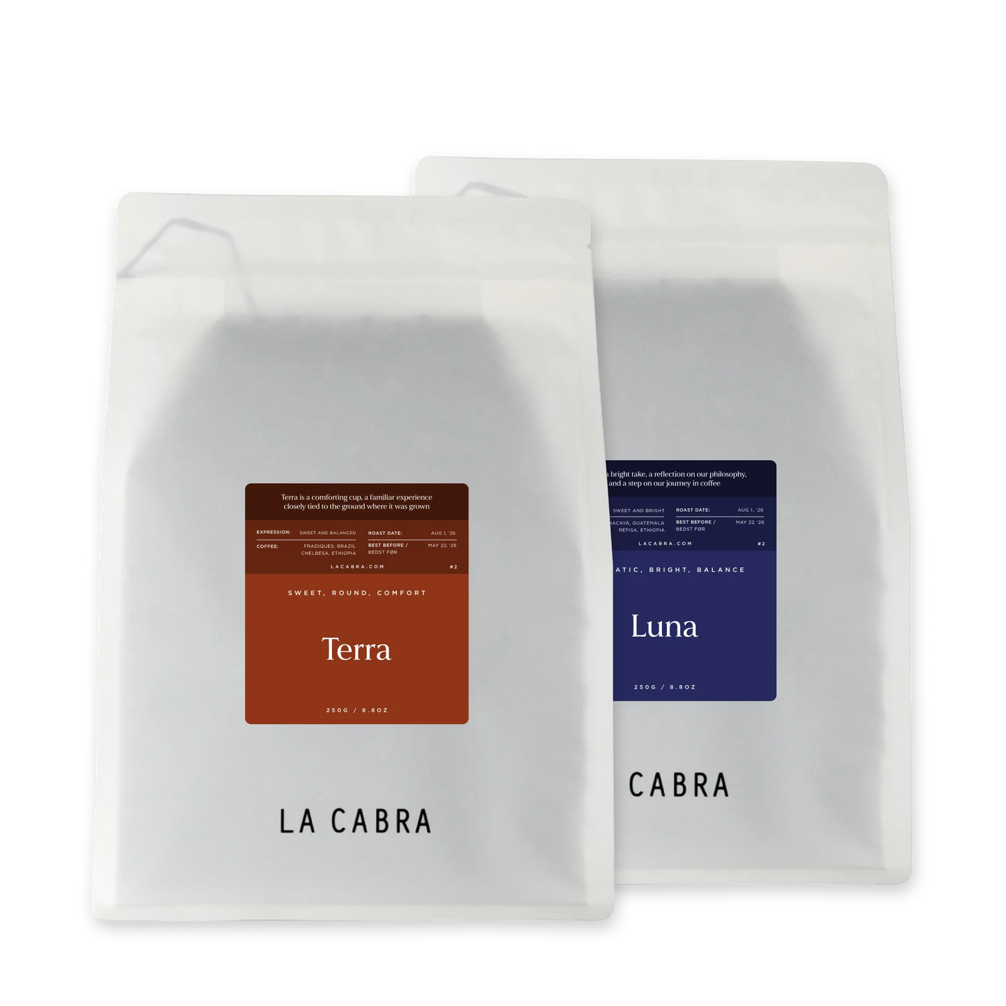 Terra and Luna La Cabra Profiles Subscription 2x1kg