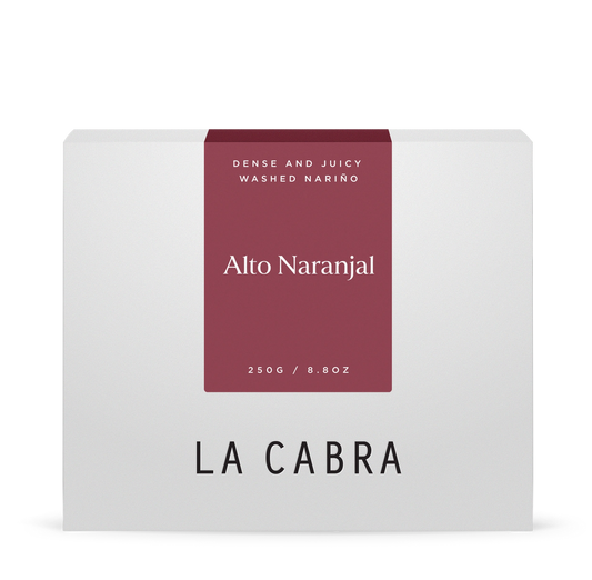 Alto Naranjal 250g Whole bean coffee La Cabra