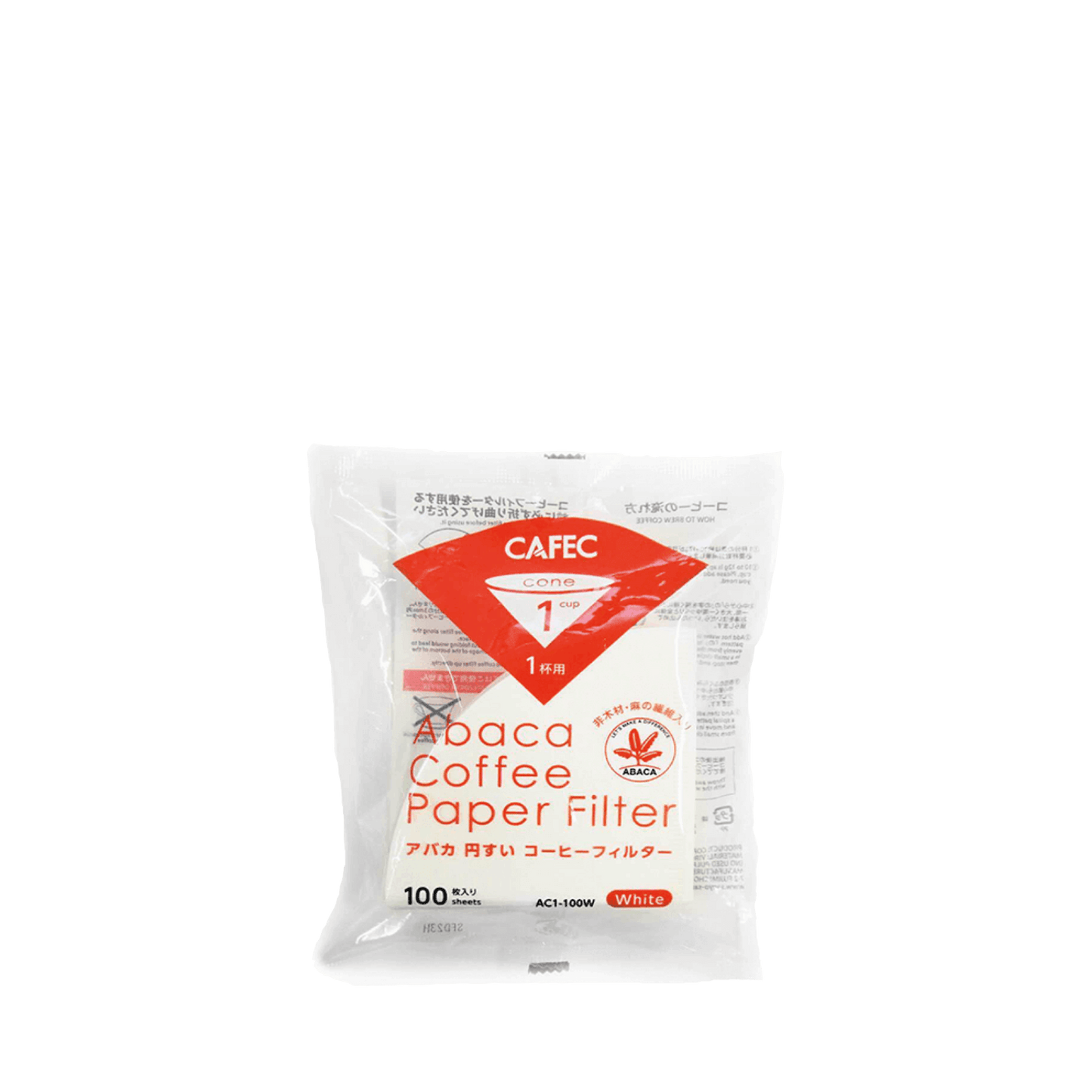 Cafec ABACA Filter Paper 1 cup