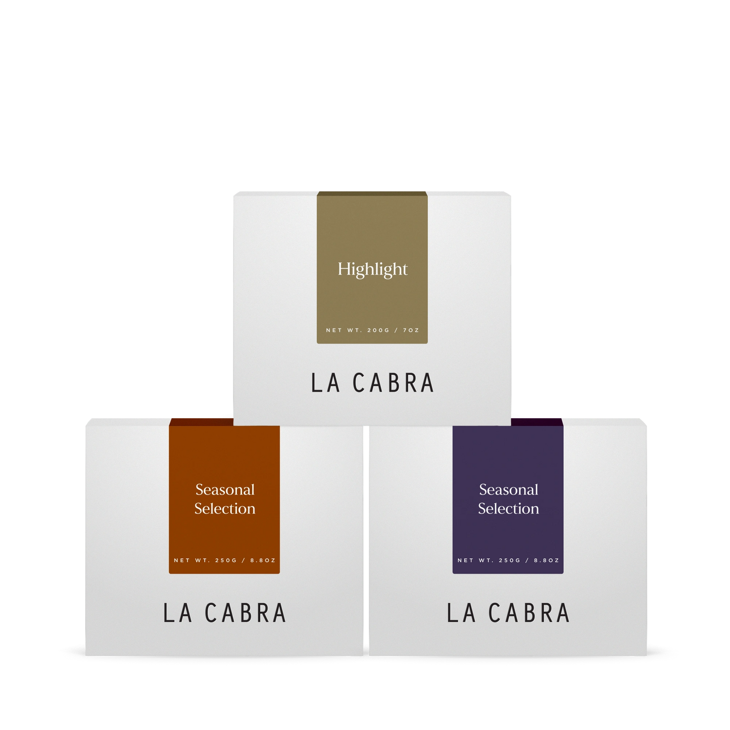 Coffee Bundle Mixed 3 different Whole Bean La Cabra