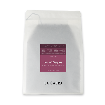 Jorge Vásquez La Cabra Coffee Bag 1kg