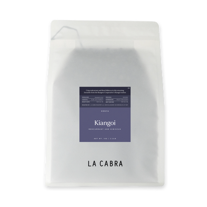Kiangoi 1kg Whole Bean Coffee La Cabra