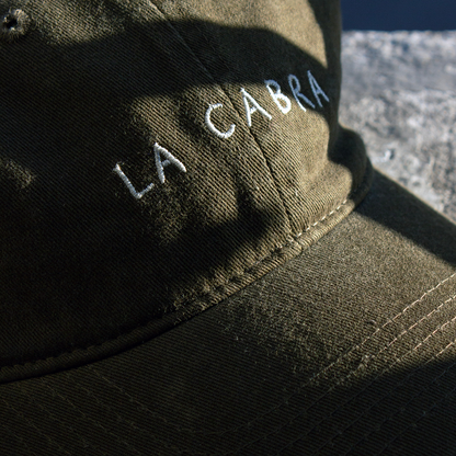 La Cabra Cap Green Detail