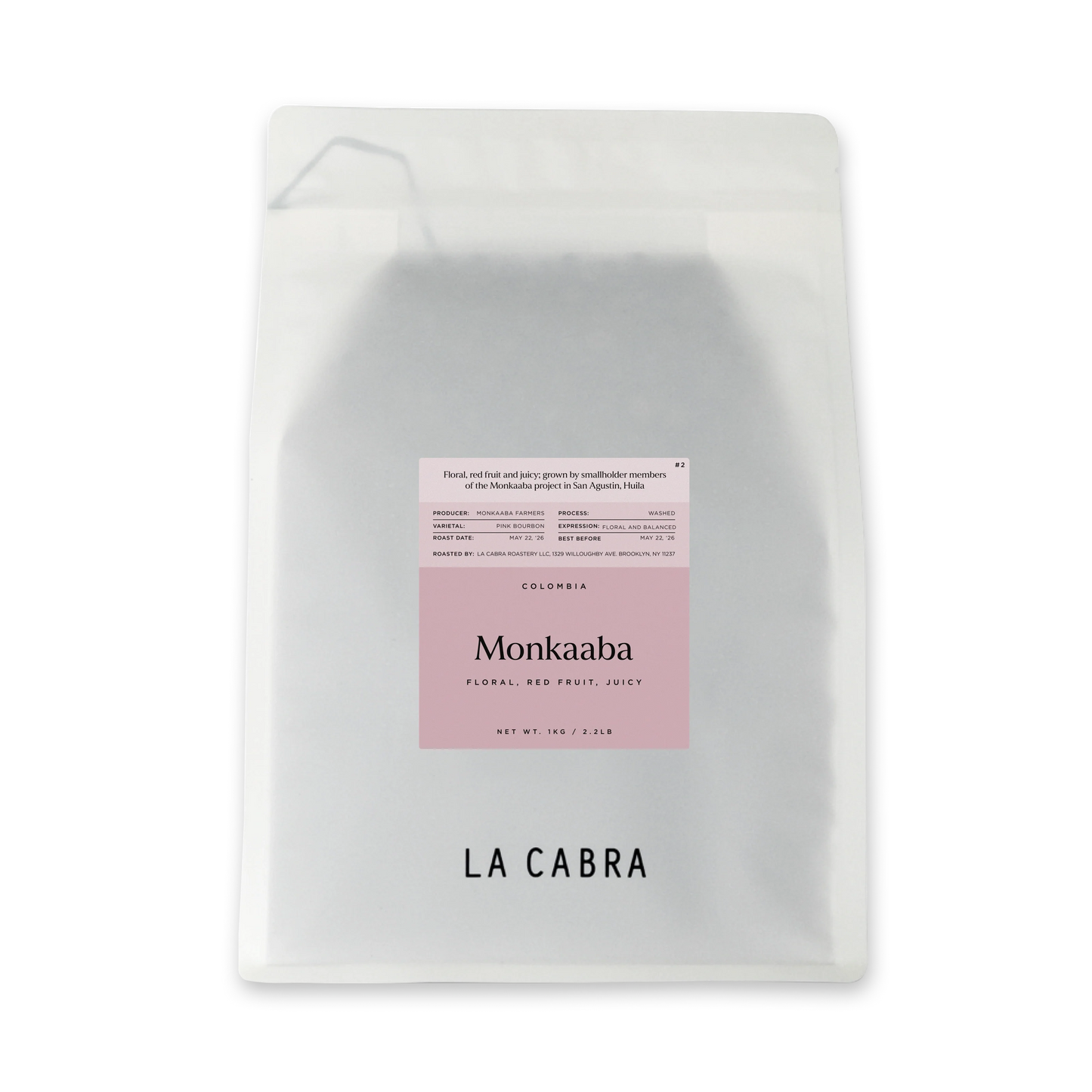 Monkaaba La Cabra Seasonal Coffee Bag 1kg