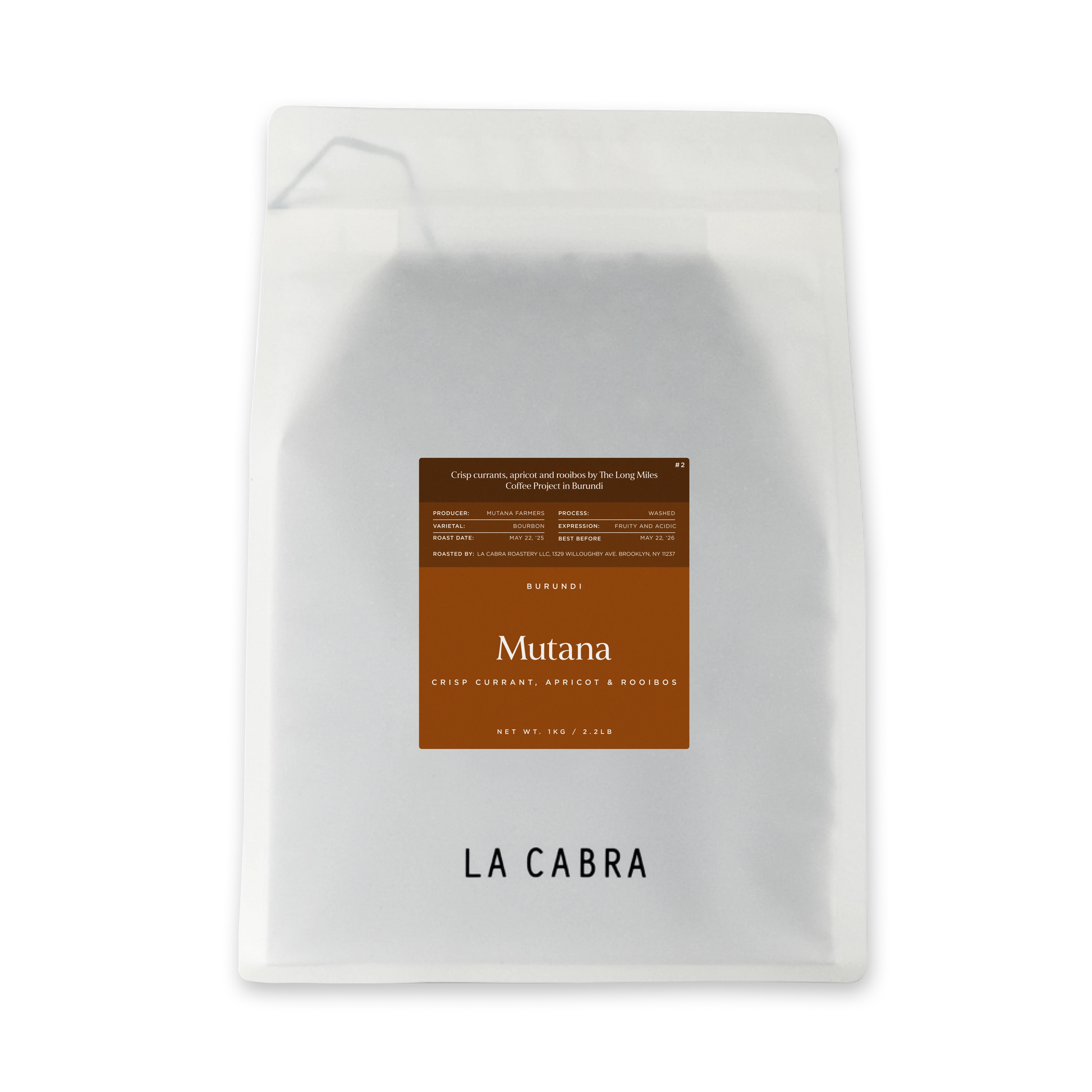 Mutana La Cabra Coffee Bag 1kg