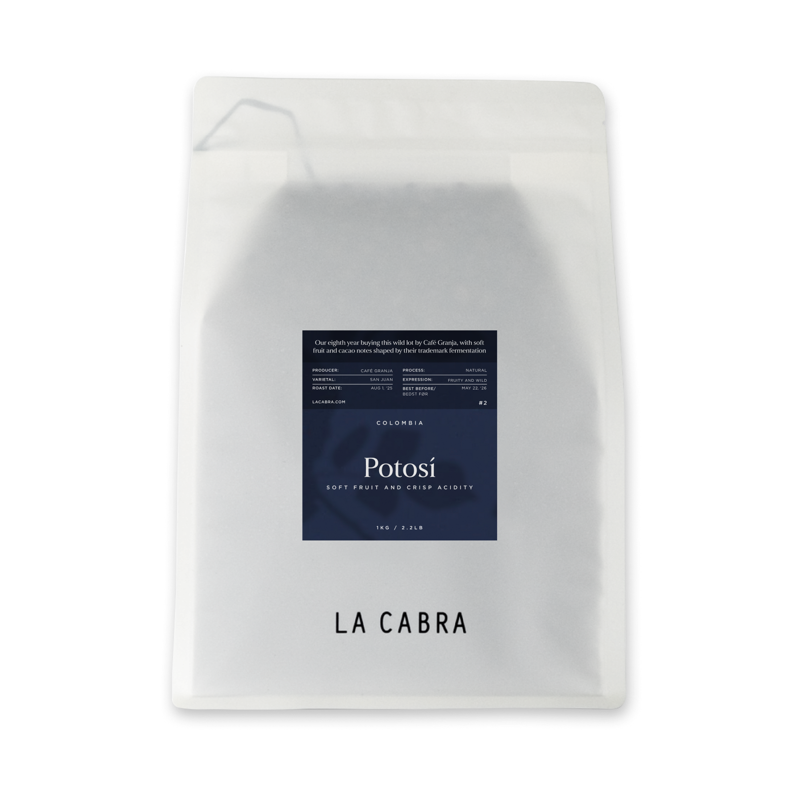 Potosí Natural La Cabra Coffee Bag 1kg