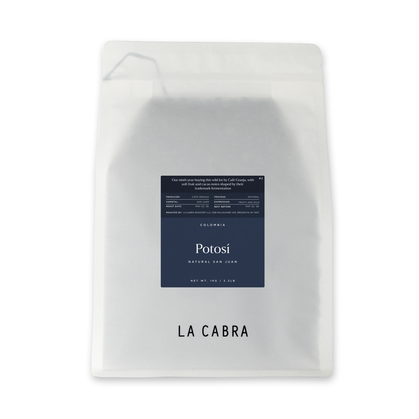 Potosi Natural La Cabra Highlight Coffee Bag 1kg