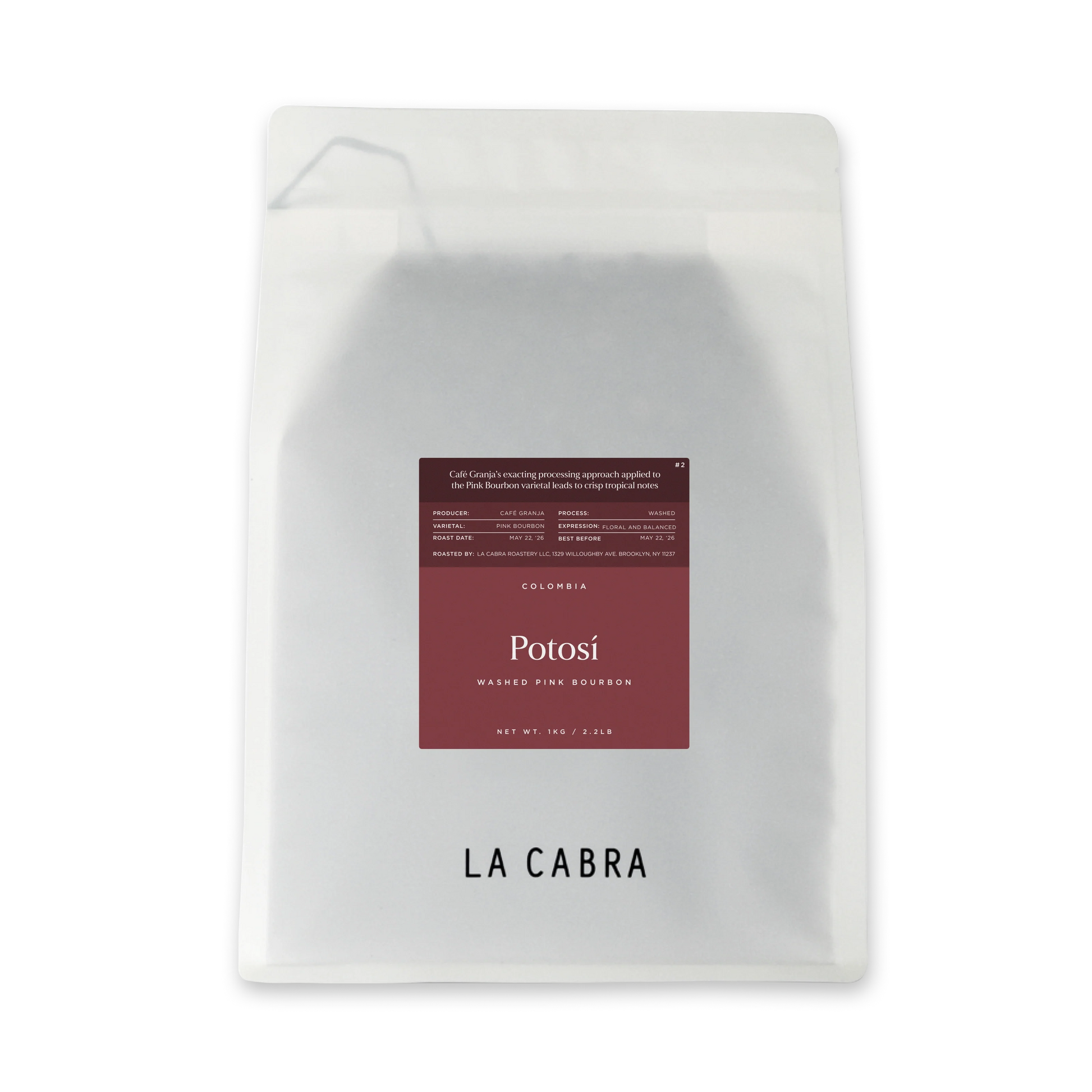 Potosi Washed La Cabra Highlight coffee bag 1kg