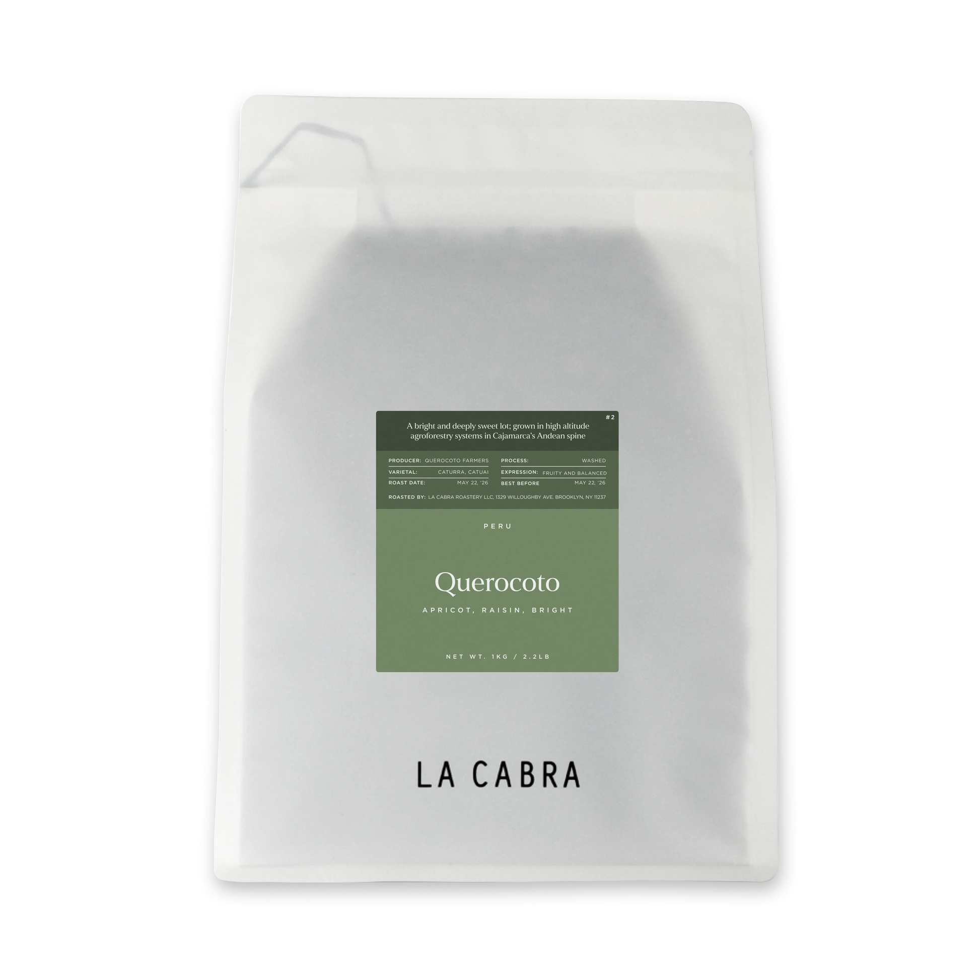Querocoto La Cabra Seasonal Coffee Bag 1kg