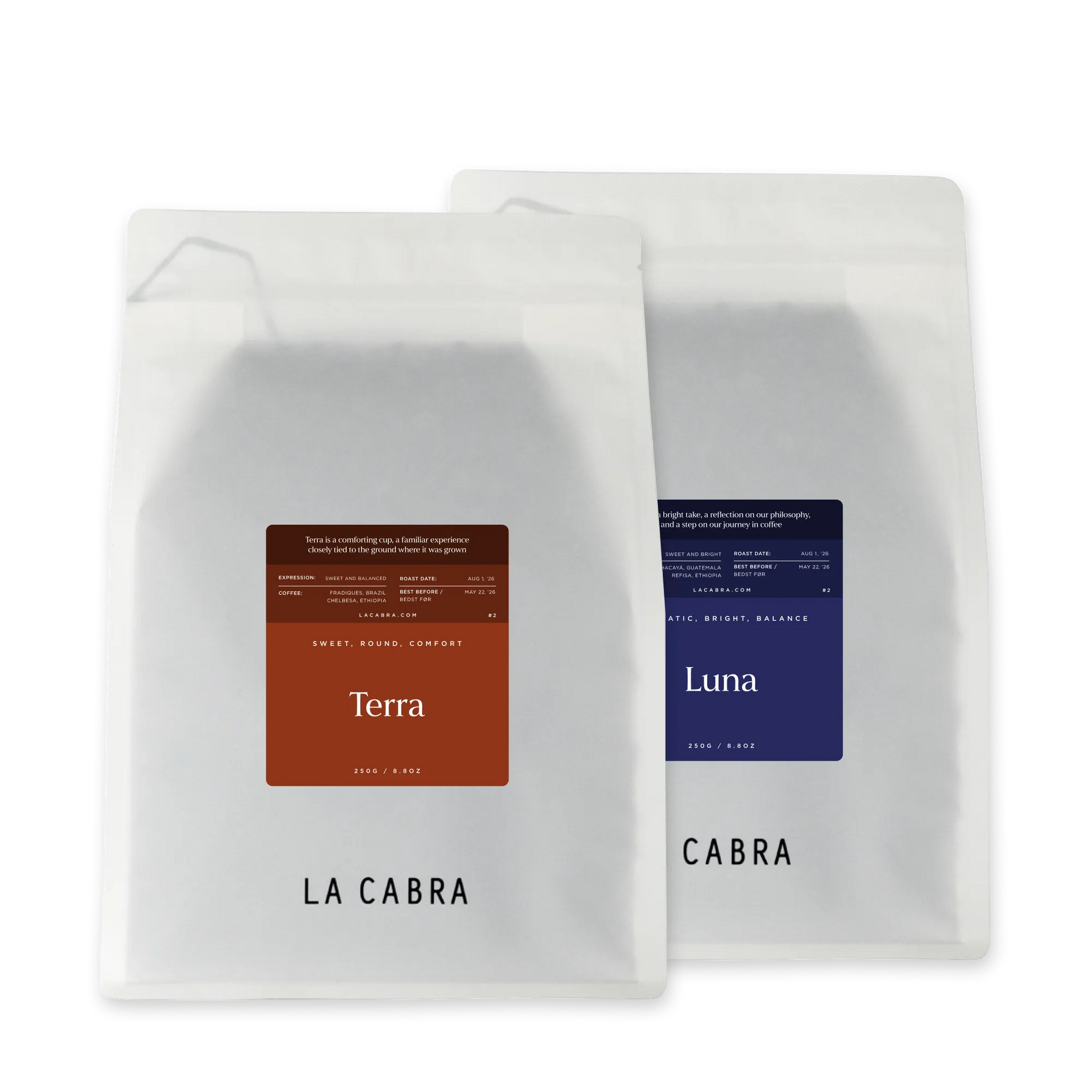 Terra and Luna La Cabra Profiles Subscription 2x1kg